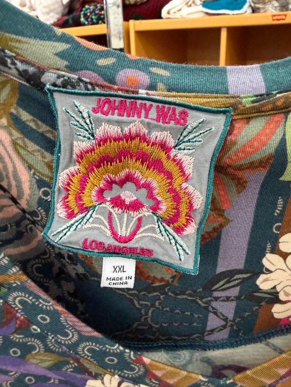 Johnny Was Favorite long sleeve tee - Picture 5 of 6